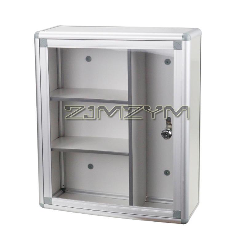 Medicine Cabinet Lock - Liga de alumínio portátil caixa de