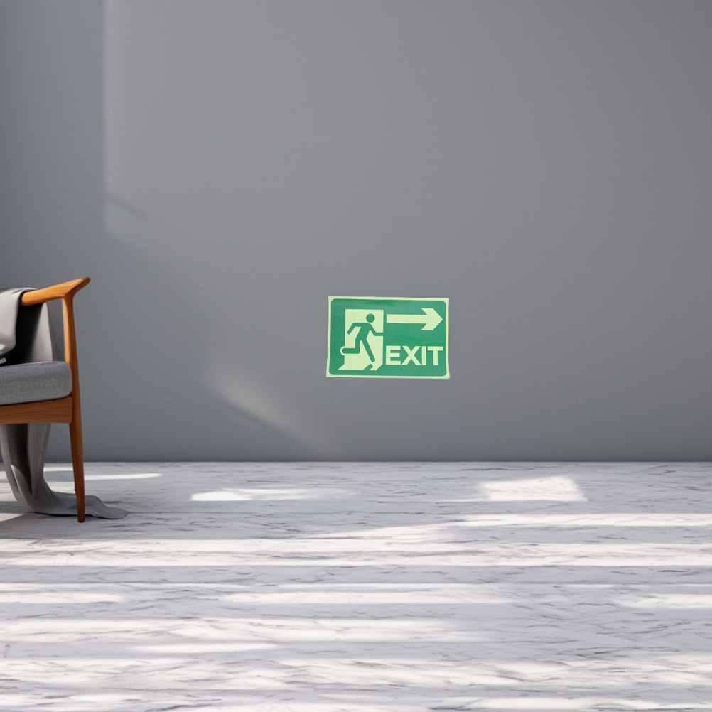 Adesivos de Saída Luminosos (4 - Emergency Exit Sign avaliação e preço