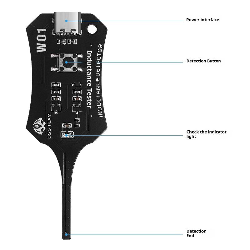 Novo【Detector de Indutores OSS - Co Detector Plug avaliação e preço